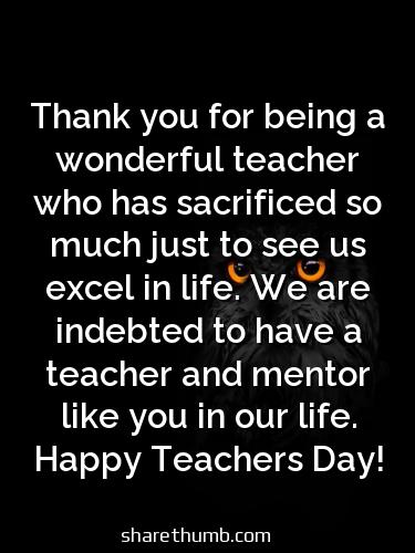 teachers day sweet quotes